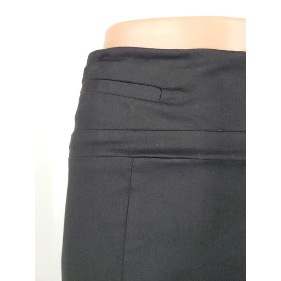 NEW YORK & CO Women's Black Straight Skirt Sz 0 - Picture 4 of 8
